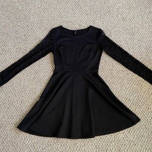 Black formal dress